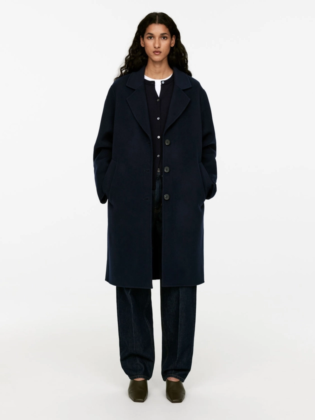 Penny Martin and ARKET Wool Coat