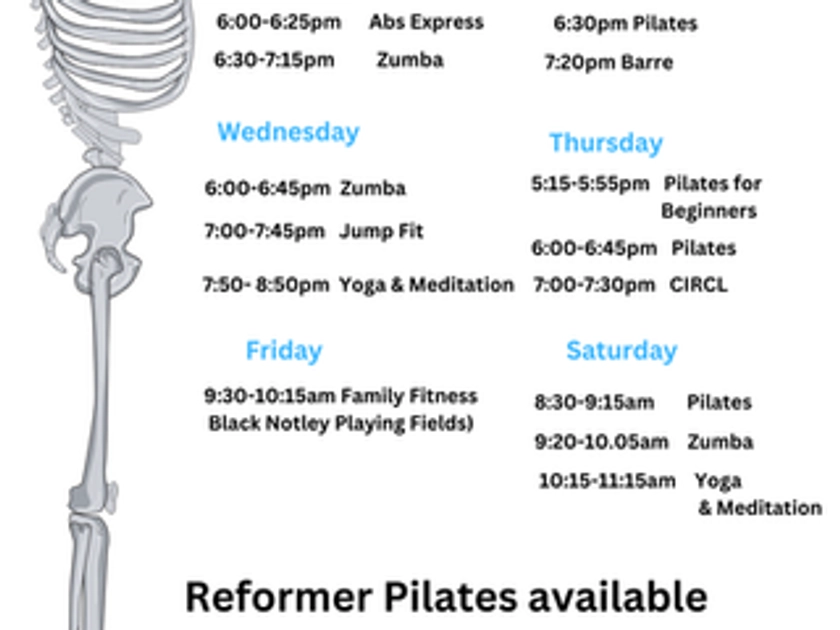 Fitness Classes | Bones Pilates & Movement | England