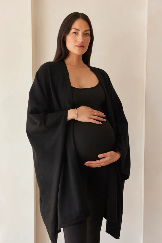 Shop Women's The One and Only Maternity Wrap | Bumpsuit's Maternity Infinity Wrap Cardigan