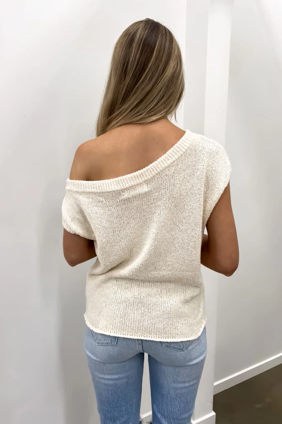 Laura Top Off White