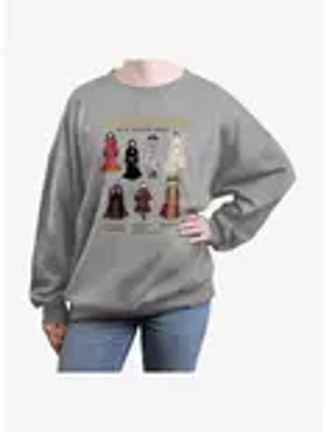 Star Wars Queen Amidala Gowns Womens Oversized Sweatshirt | Her Universe