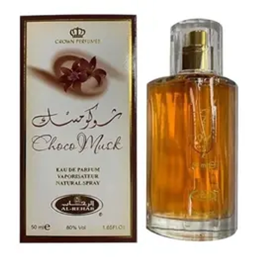 Choco Musk Perfume Spray 50ml For Women And Men | Free Delivery | Vanilla Chocolate Musk Gourmand Fragrance Aroma Oil Scent