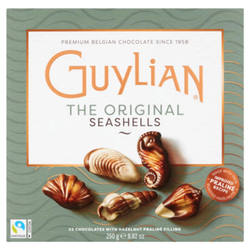 Guylian 22 Belgian Chocolates the Original Seashells - ASDA Groceries