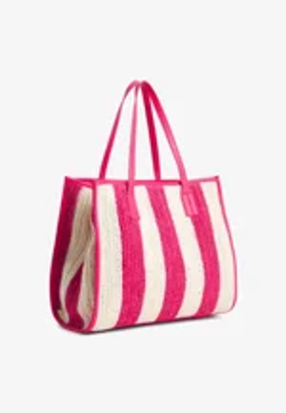 CITY SUMMER TOTE CROCHET - Tote bag - bright cerise pink