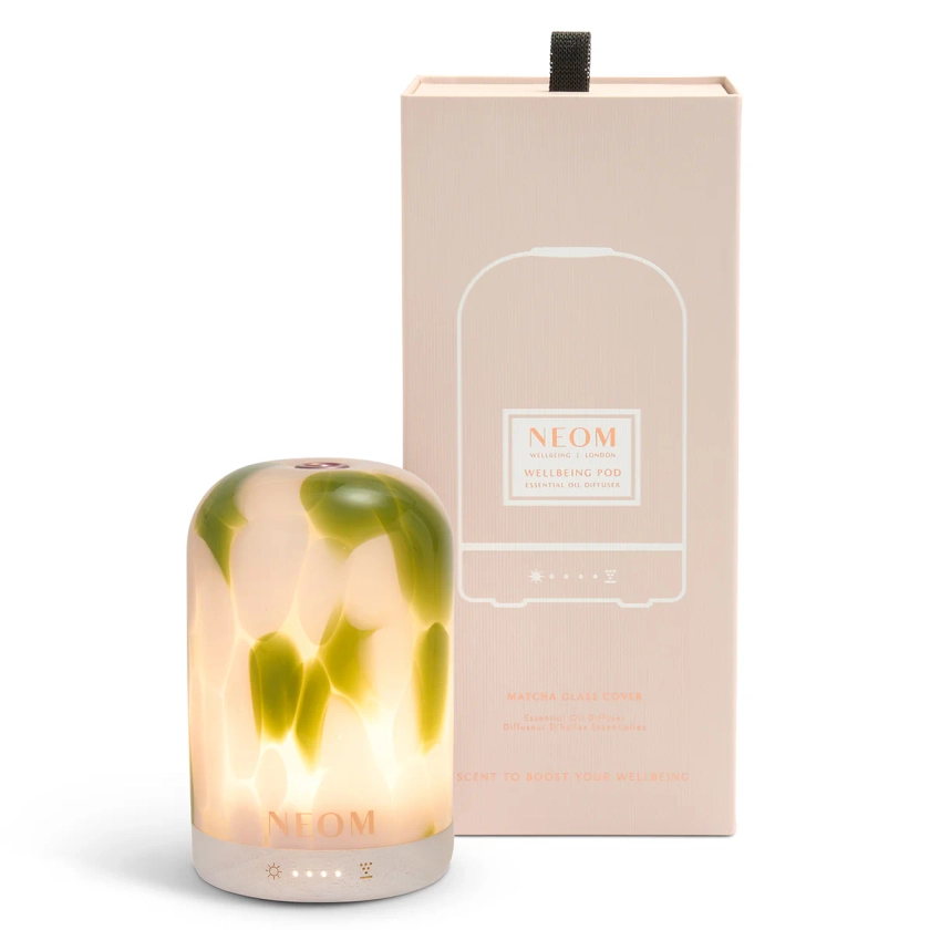 Wellbeing Pod Essential Oil Diffuser With Matcha Glass Cover – NEOM Wellbeing UK