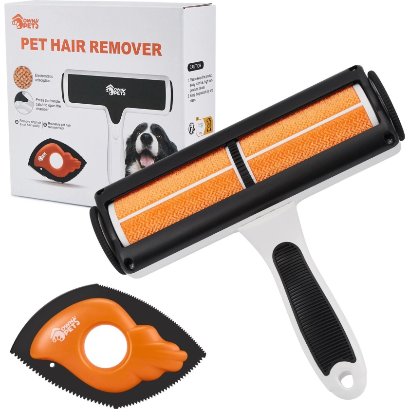 Ownpets Pet Hair Remover & Reusable Dog & Cat Stain Remover