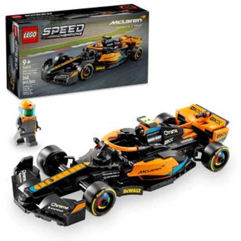 La voiture de course de Formule 1 McLaren 2023 76919 | Speed Champions | Boutique LEGO® officielle FR 