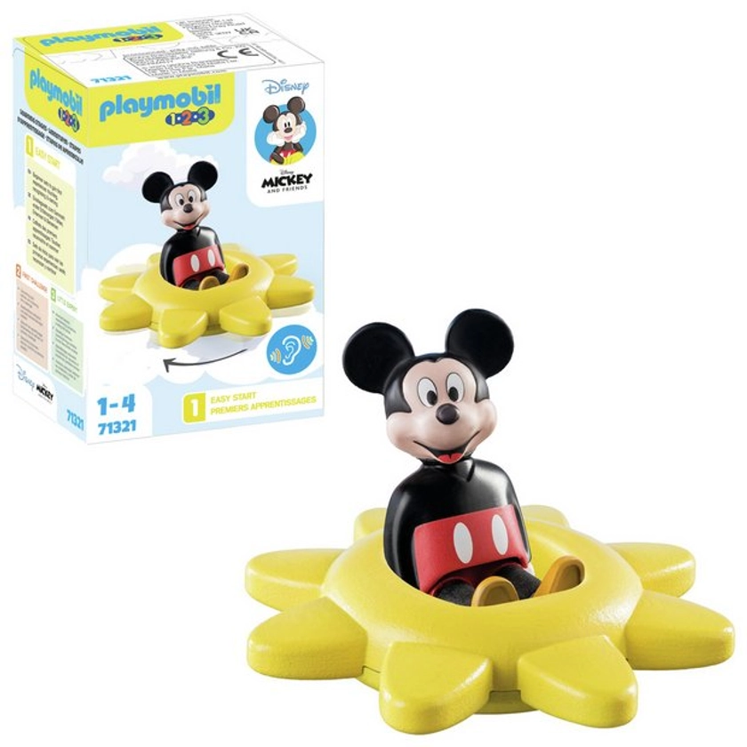 Buy Playmobil 71321 1.2.3 & Disney: Mickey's Spinning Sun | Playsets and figures | Argos