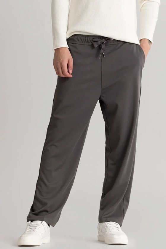 StrideFlex Grey Korean Trousers
