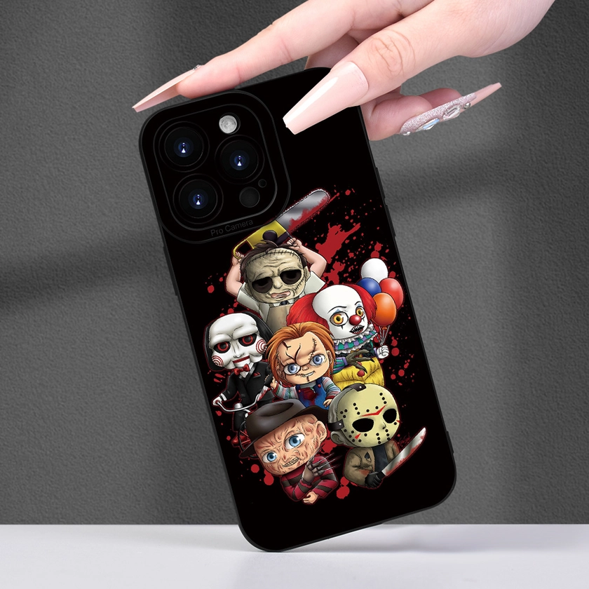 Trendy Cartoon-Themed Soft Tpu Protective Phone Case For Iphone 7/8/X/Xs/Xr/11/12/13/14/15, Plus/Pro/Max/Mini Models - Perfect Gift For Birthdays & Ho