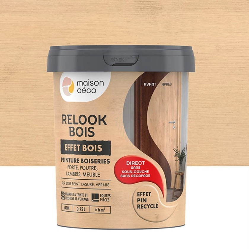 Relook Bois Effet Bois | Peinture bois intérieur | Maison Déco