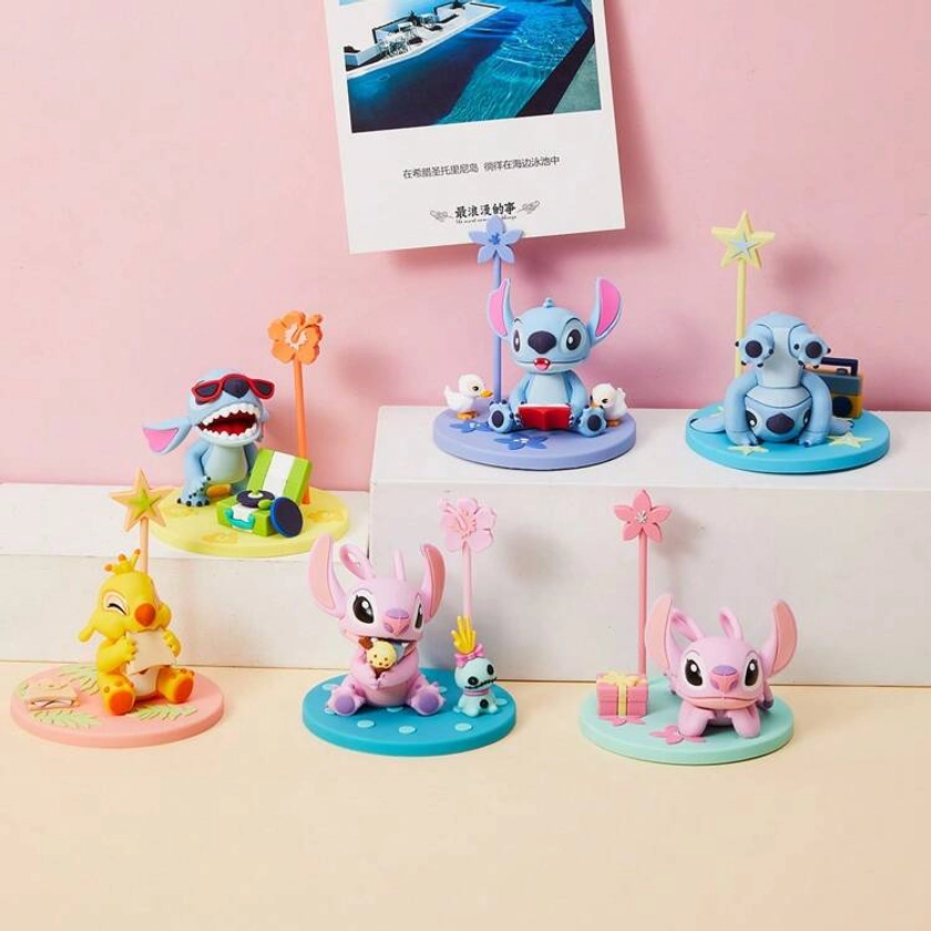 Miniso Interstellar Buddies Beach Vacation Photo Clip Blind Box 1pc(Random Style )