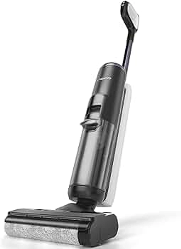 Tineco Floor ONE S5 PRO 2 Cordless Wet Dry Vacuum Smart Hardwood Floor Cleaner Machine, One-Step Cleaning Mop for Sticky Messes and Pet Hair, LCD Display, APP, Voice Guide with Ultra Mode