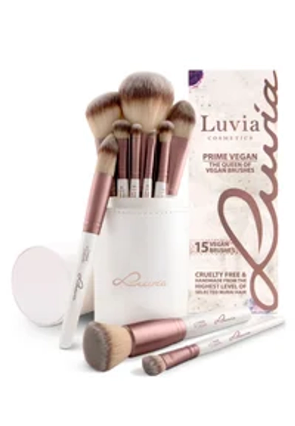 Luvia Cosmetics BRUSH SET - Set de brosses à maquillage - prime vegan/blanc - ZALANDO.FR