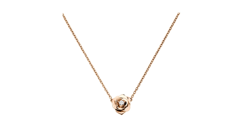 Piaget Rose Gold Diamond Pendant G33U0081