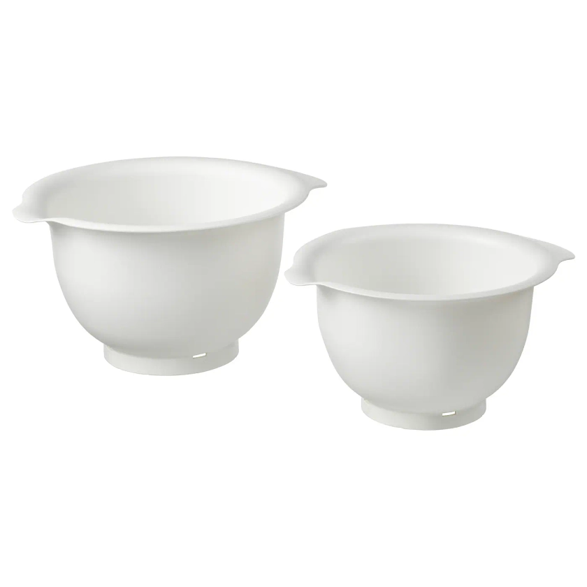VISPAD Mixing bowl, set of 2 - white