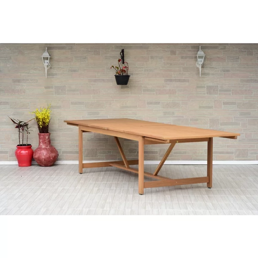 Alyisa Extendable Wooden Dining Table