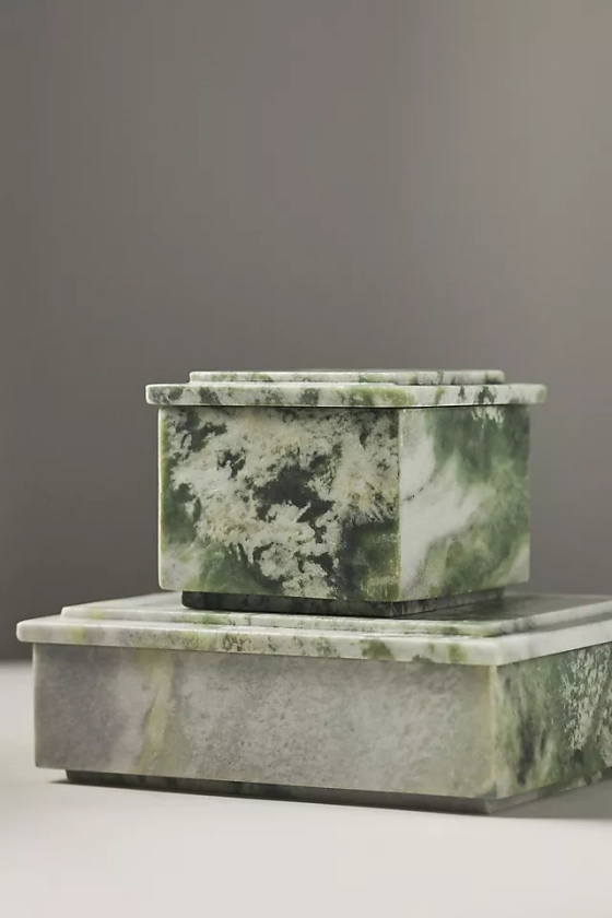 Marble Jewelry Box