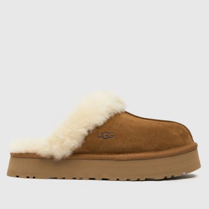 UGGdisquette slippers in chestnut