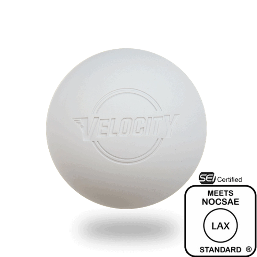 White Lacrosse Balls NOCSAE/SEI