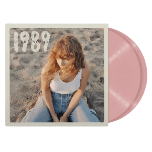 TAYLOR SWIFT '1989' (Taylor's Version) Rose Garden Pink Coloured Double VINYL LP (2023)