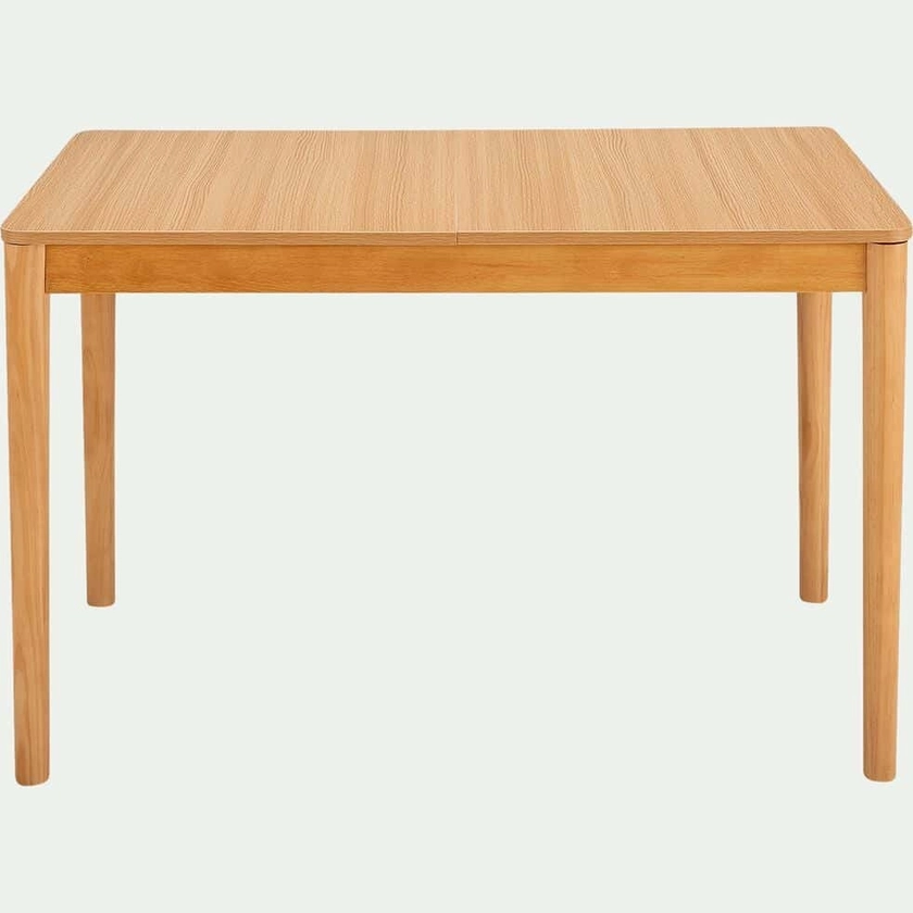 PEDRO - Table de repas extensible en bois - bois clair (4 à 6 places)