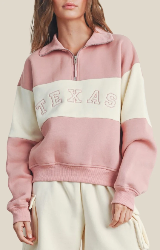 Maya Mauve "Texas" Sweatshirt