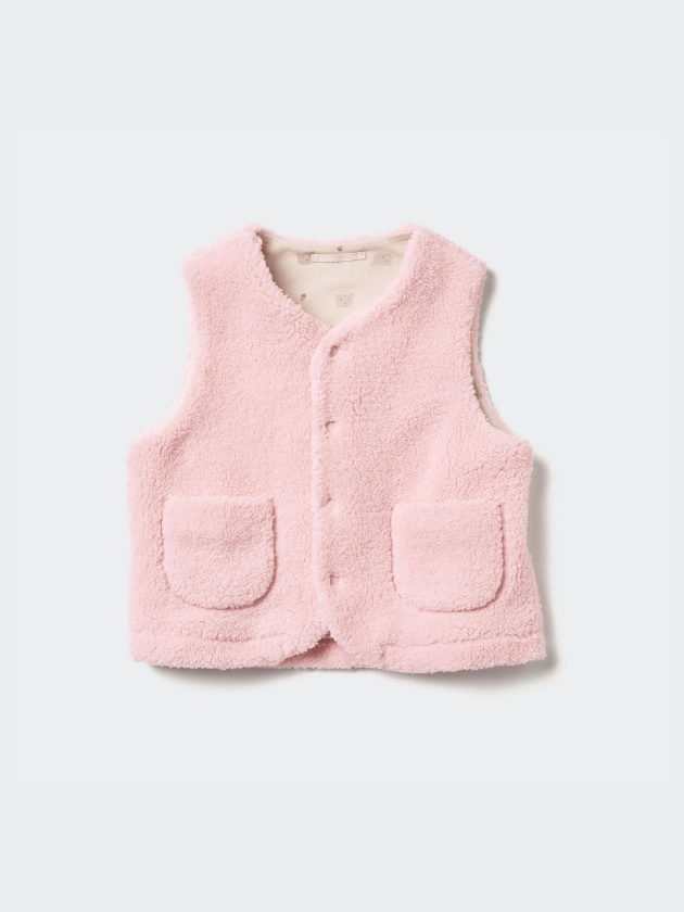 Toddler Pile Lined Fleece Vest