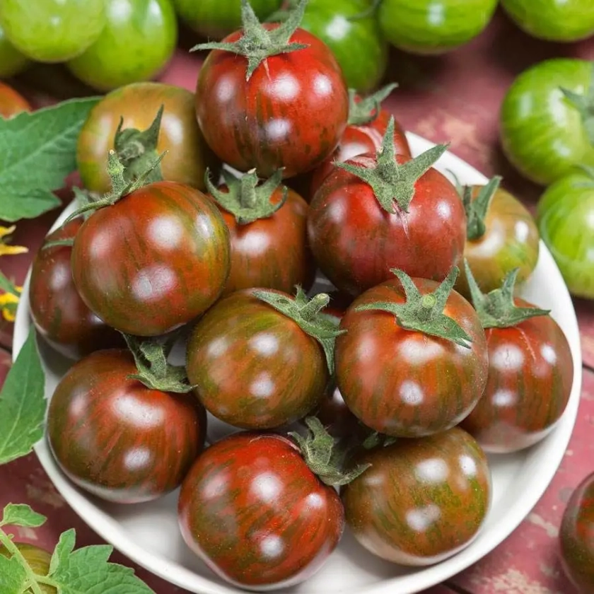 Gum Drop Brown F1 Hybrid Cherry Tomato Seeds