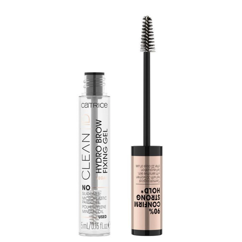 catrice | Clean ID Hydro Brow Fixing Gel gel sourcils fixateur 010 Transparent Gel Sourcils - 010, Transparent, 5 ml - Transparent