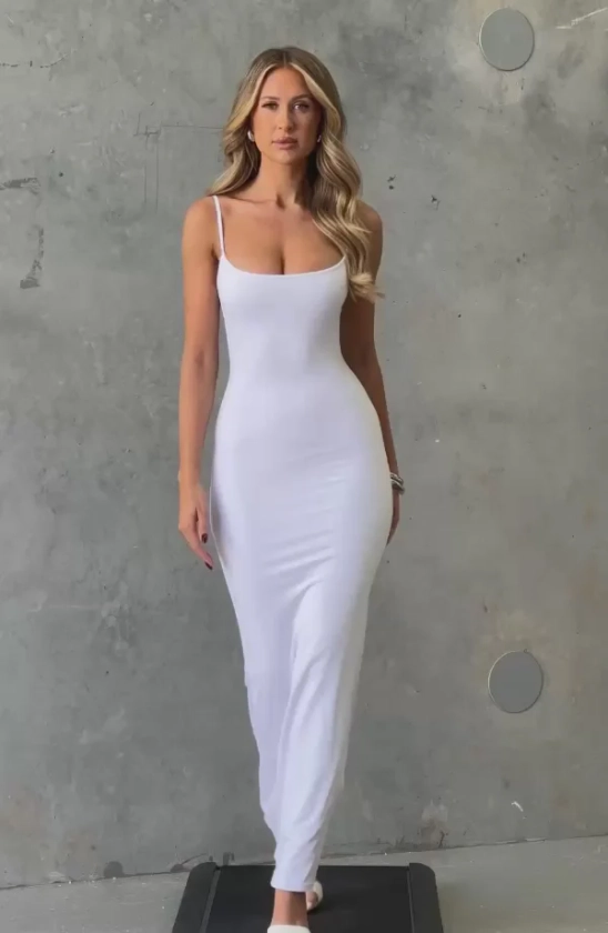 Saskia Maxi Dress - White