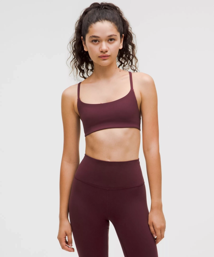 Wunder Train Strappy Racer Bra *Light Support, A/B Cup