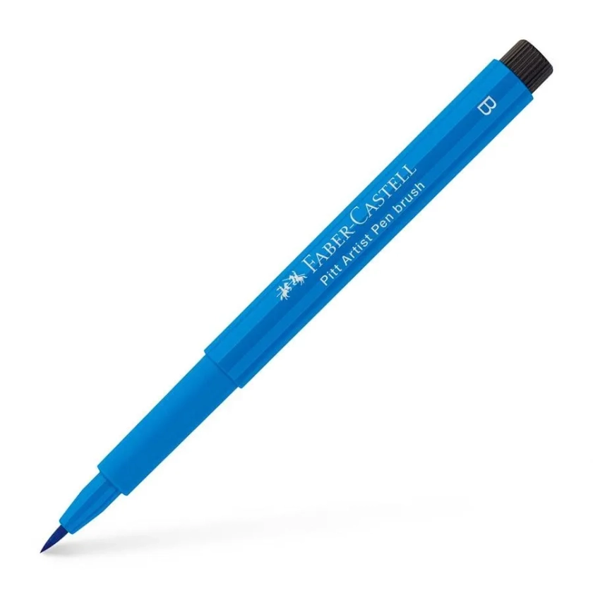 Feutre Pitt Artist Pen Brush bleu phtalo