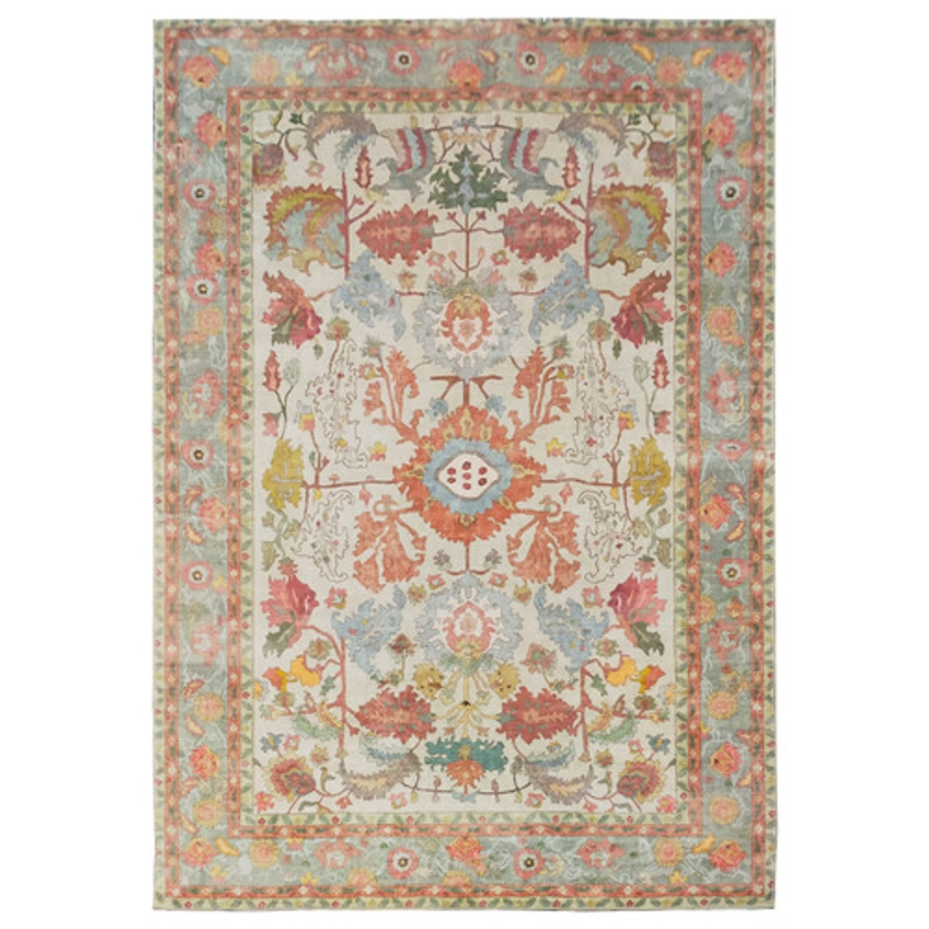 Autumn Multi-Colour Dalisay Floral Machine Washable Rug