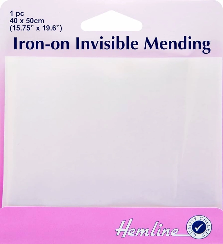 Hemline Iron-On Invisible Mending Repair 40x50cm