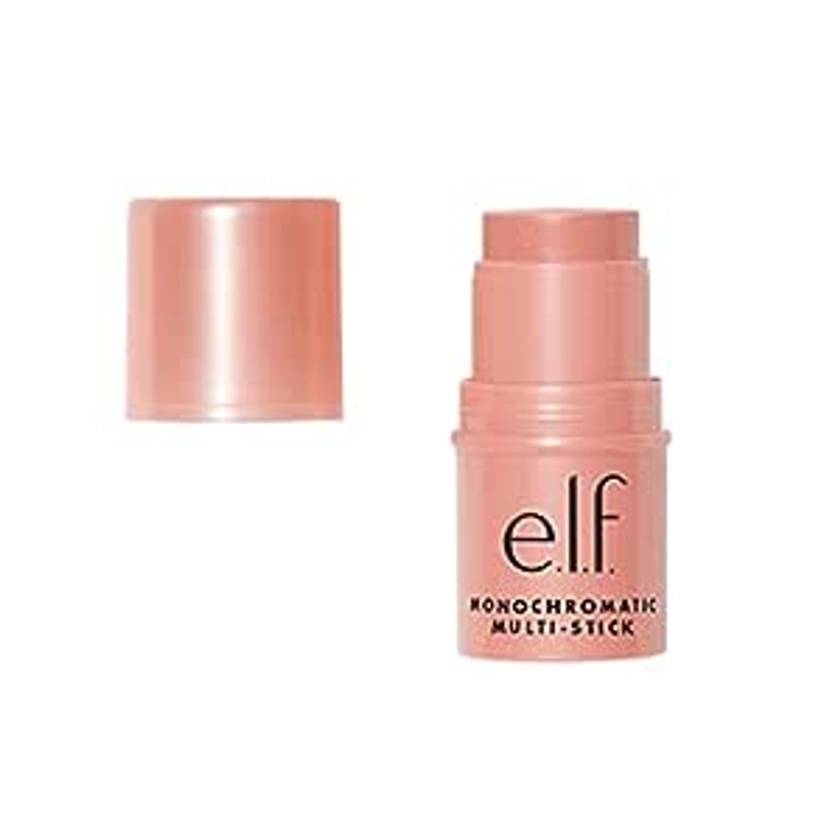 Amazon.com : e.l.f. Monochromatic Multi Stick, Luxuriously Creamy & Blendable Color, For Eyes, Lips & Cheeks, Glistening Peach, 0.17 oz (5g) : Beauty & Personal Care