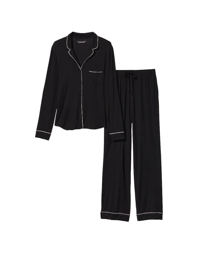 Acheter Pyjama coordonné long en modal – Commander des pyjamas en ligne 5000007337 – Victoria's Secret 