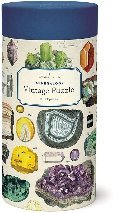 Cavallini 1000 Piece Puzzle, Mineralogie (PZL/MINERALOGIE)