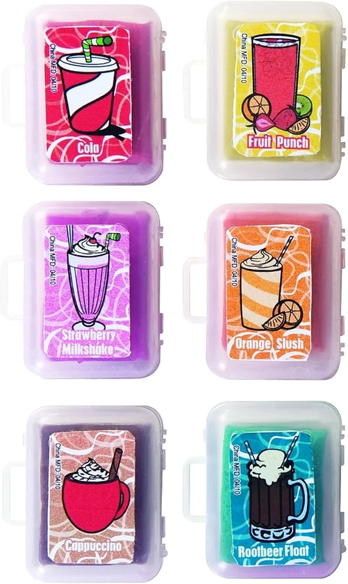 Amazon.com: Raymond Geddes 68122 Snack Attack Scented Erasers For Kids, Assorted (Pack of 36) : Toys & Games