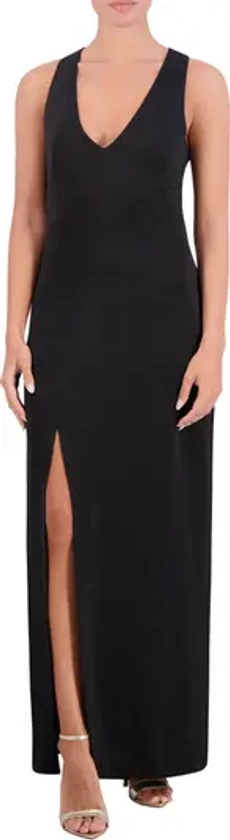 BCBG New York Side Slit Sleeveless Maxi Dress | Nordstromrack