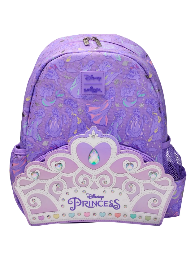 Disney Princess Junior Character Hoodie Backpack Lilac - Smiggle Online