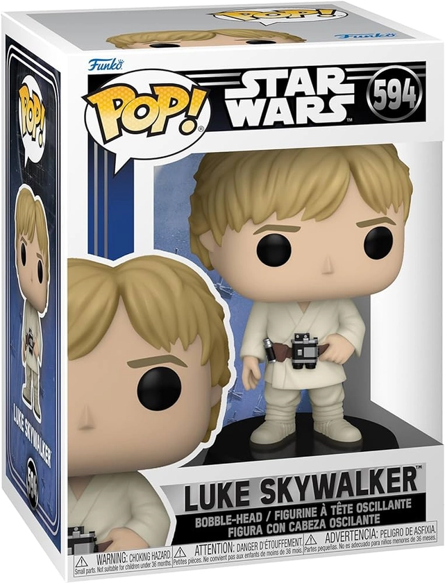 Funko Pop! Star Wars: SWNC - Luke Skywalker- Figurine en Vinyle à Collectionner - Idée de Cadeau - Produits Officiels - Jouets pour Les Enfants et Adultes - Movies Fans