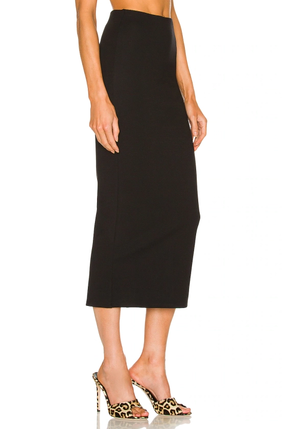 Michael Costello x REVOLVE Amira Midi Skirt in Black | REVOLVE