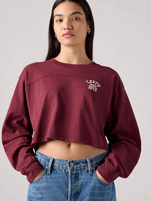 T-shirt graphique Crop Football