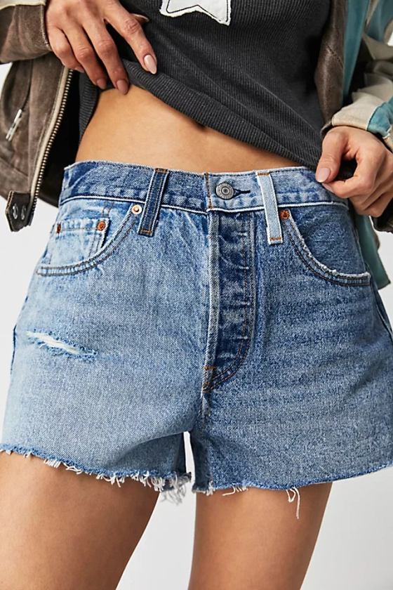 Levi’s 501 High-Rise Denim Shorts