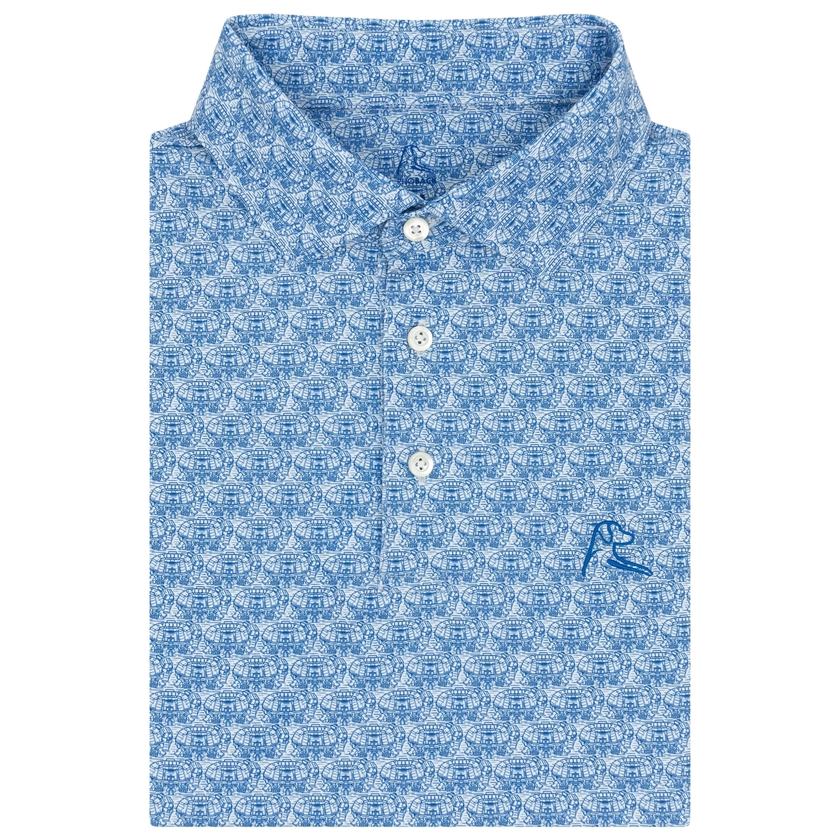 The Swamp Collegiate Polo - White | Rhoback