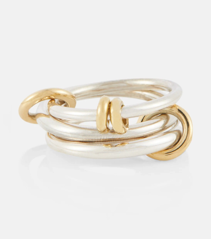 Raneth sterling silver and 18kt gold ring in silver - Spinelli Kilcollin | Mytheresa