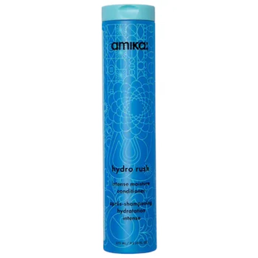 Hydro Rush Intense Moisture Conditioner with Hyaluronic Acid - amika | Sephora