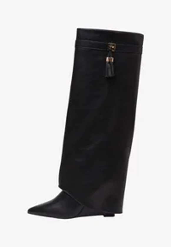 Calliope TUBO - Bottes compensées - nero/noir - ZALANDO.FR