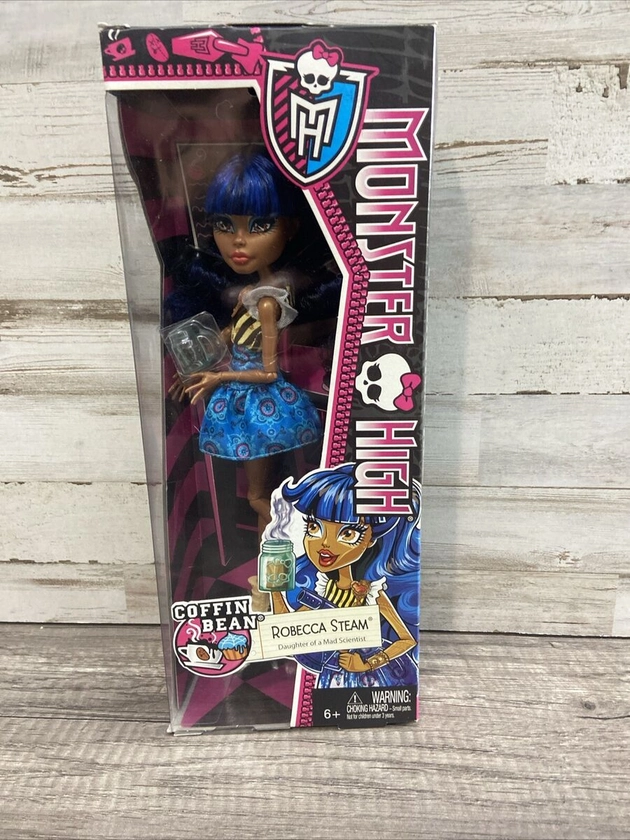 Mattel Monster High Coffin Bean Robecca Steam